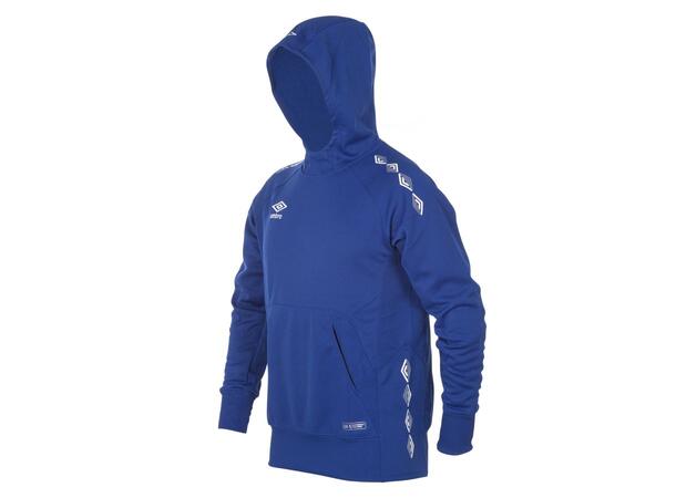 UMBRO UX-1 Hood Top Blå/Hvit L Tøff teknisk hettegenser 